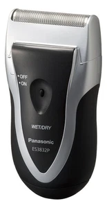 Panasonic Super Razor Shaver ES3832P-S Portable Silver Battery Powered