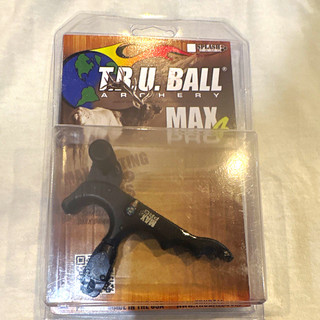T.R.U. Ball Archery Max Pro Thumb Trigger Release Aid Ambidextrous Black