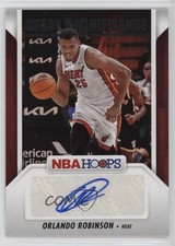2024-25 Panini NBA Hoops Great SIGnificance Orlando Robinson #GS-ORH Auto 6q5