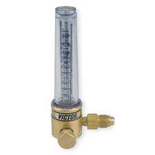 Victor 1000-0182 Flowmeter, Argon, Carbon Dioxide, Helium, Three Stage, 1/4 In