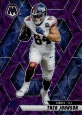 2025 Panini Mosaic #217 Theo Johnson Purple Scope