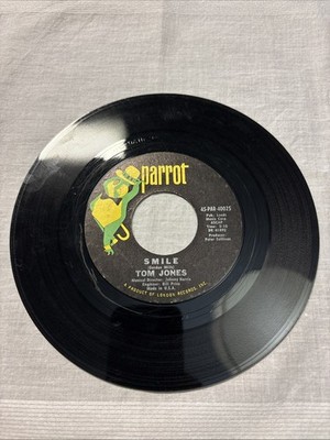 TOM JONES ''DELILAH / SMILE AWAY YOUR BLUES'' 45 RPM 7'' 