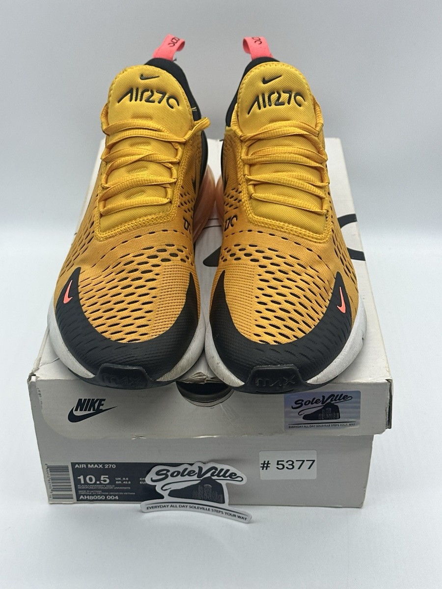 nike air max 270 tiger yellow
