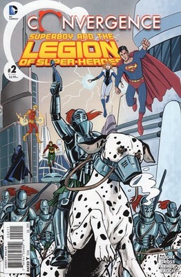 Convergence Superboy Legion of Super-Heroes #2 DC Comics 2015 NM+
