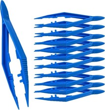 24pc First Aid Tweezers, Plastic Tweezers, Disposable Forceps
