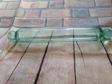 LARGE GLASS VICTORIAN HOLLOW ROLLING PIN