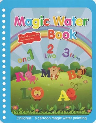5906874493342 Magic book. Wesołe cyferki i literki. Malowanka wodna Skrzat