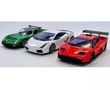 Kyosho Lamborghini 1/43 3-Car Set Green, White, Red 14Y+ JAPAN