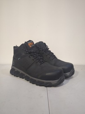 Timberland Pro Mens Ridgework, Black Waterproof Comp Toe Work Boot A1KBW Size 8