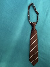 The Children's Place Boys Blue stripe Adjustable Neck Tie Polyester 24m-4t