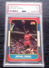 1986 FLEER MICHAEL JORDAN ROOKIE BASKETBALL CARD #57 ***CENTERED*** PSA 1.5 FAIR