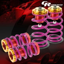 1"-4" HEIGHT ADJUSTABLE W/PURPLE SPRING SUSPENSION COILOVERS KIT FOR 12-15 CIVIC