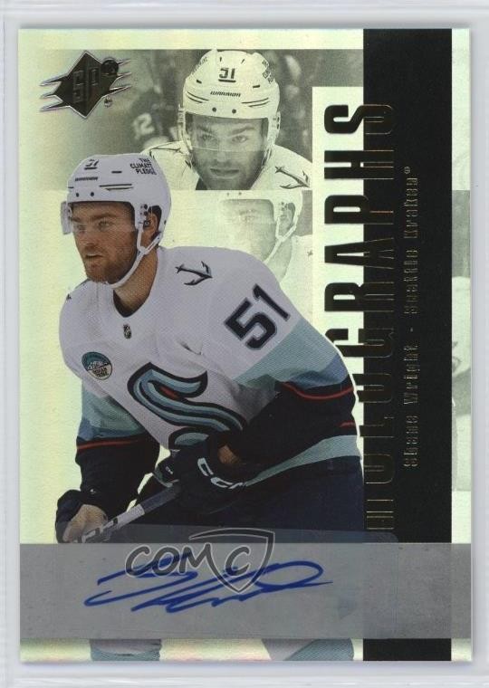 2024-25 SPx HoloGraphs Shane Wright #HOLO-SW Auto 0bn4