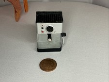 1:12 Scale Dollhouse Espresso Coffee Machine – Modern Kitchen Miniature