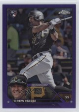 2023 Topps Chrome Update Purple Refractor 239/250 Drew Maggi #USC41 0qc1