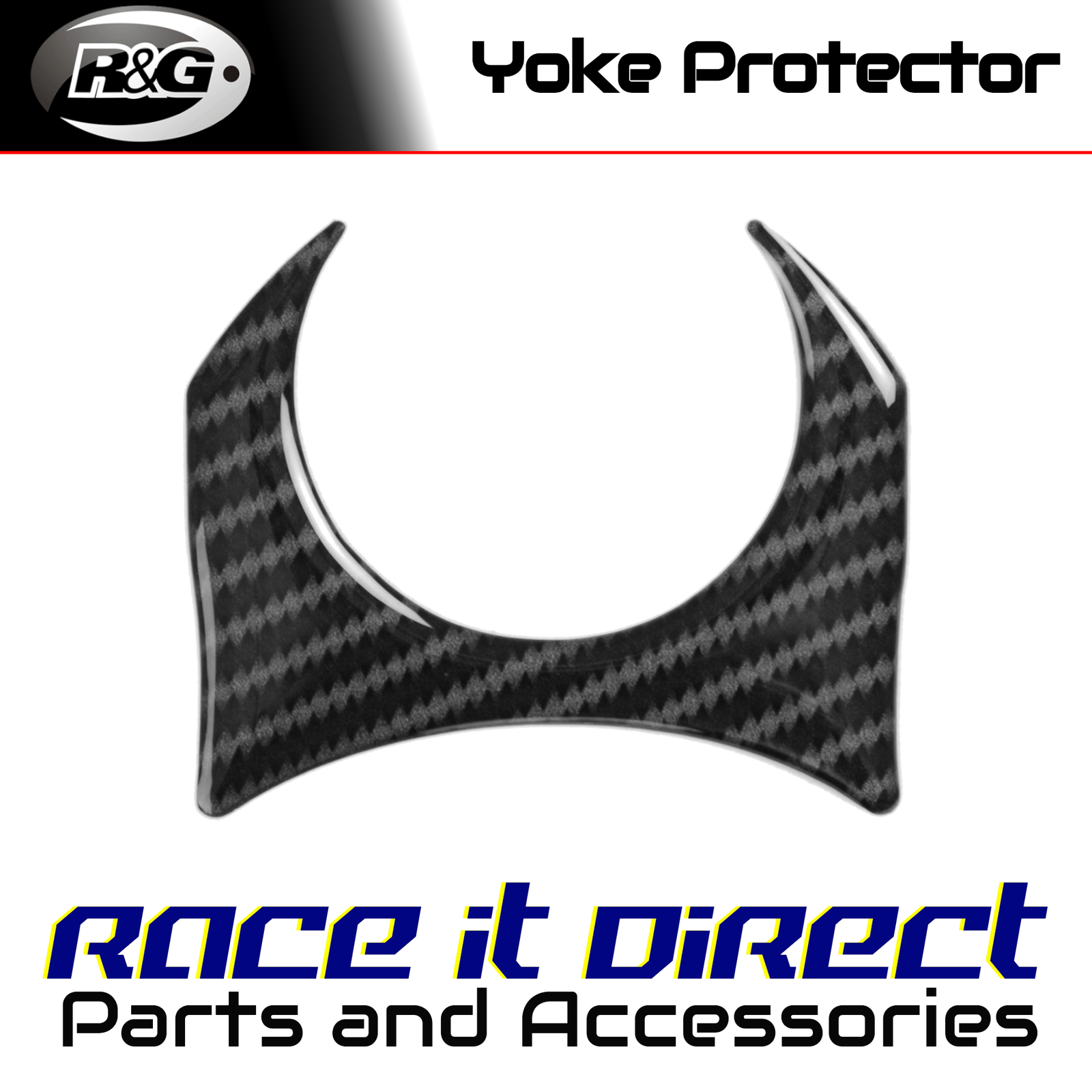 R&G - RD-YS8CF - Red Dynamic Fuel Cap / Yoke Protectors