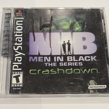 Men in Black The Series Crashdown ps1 Sony PlayStation 1 Infogrames Manual