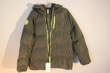 NWT Fabletics Womens Small Puffer Coat Jacket Maia Voyage Green Athleisure XL
