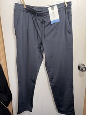 Member  s Mark Mens Athletic Style Pockets Ultra Soft Fleece Pants Size Large
