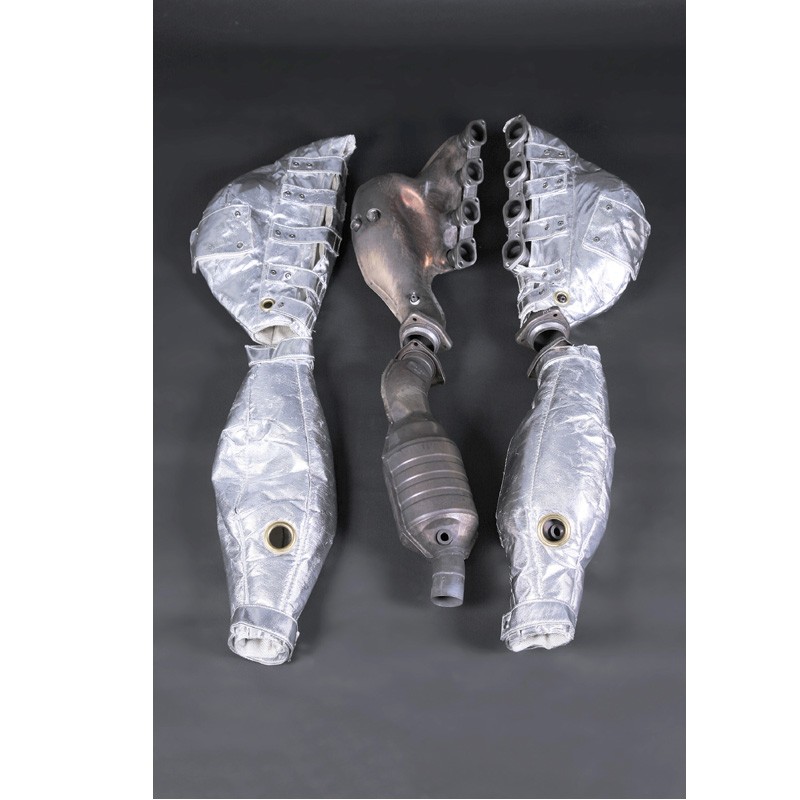 Capristo Ferrari 430 Spider High Performance Headers with Heat Shield Protectors