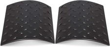 Jeep Wrangler JK Black Cowl Body Armor Cover 2 Pack
