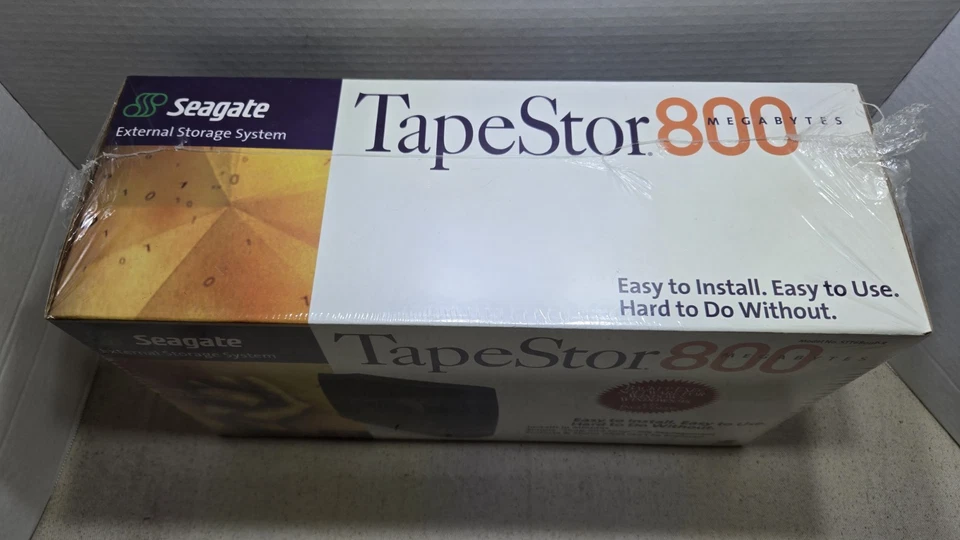 Seagate External Storage System Tapestor 800 Megabytes Model # Stt68oop - Image 2 of 4