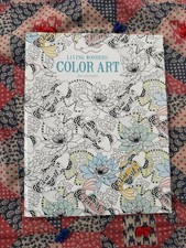 Living Wonders Coloring Book 24 Designs Animals Birds Premium Perforated Pages