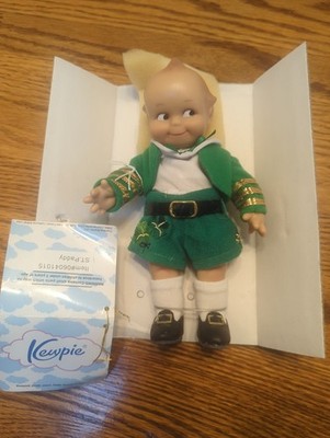 KEWPIE DOLL ST. PADDY CHARISMA BRAND LLC Item # 06041015 with Certificate No Hat