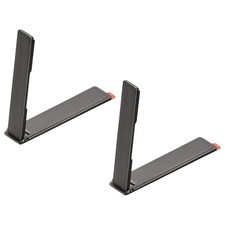 Cell Phone Kickstand, 2Pack Portable Desk Stand, Magnetic Folding, Black