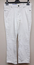 White Stuff Cropped Jeans Size 10 White Pockets