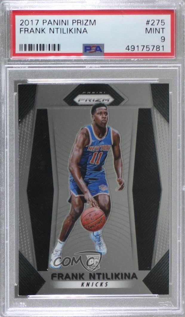 2017-18 Panini Prizm Frank Ntilikina #275 PSA 9 MINT Rookie RC g6p