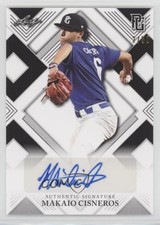 2023 Leaf Perfect Game National Showcase Black 2/50 Makaio Cisneros Auto uk2