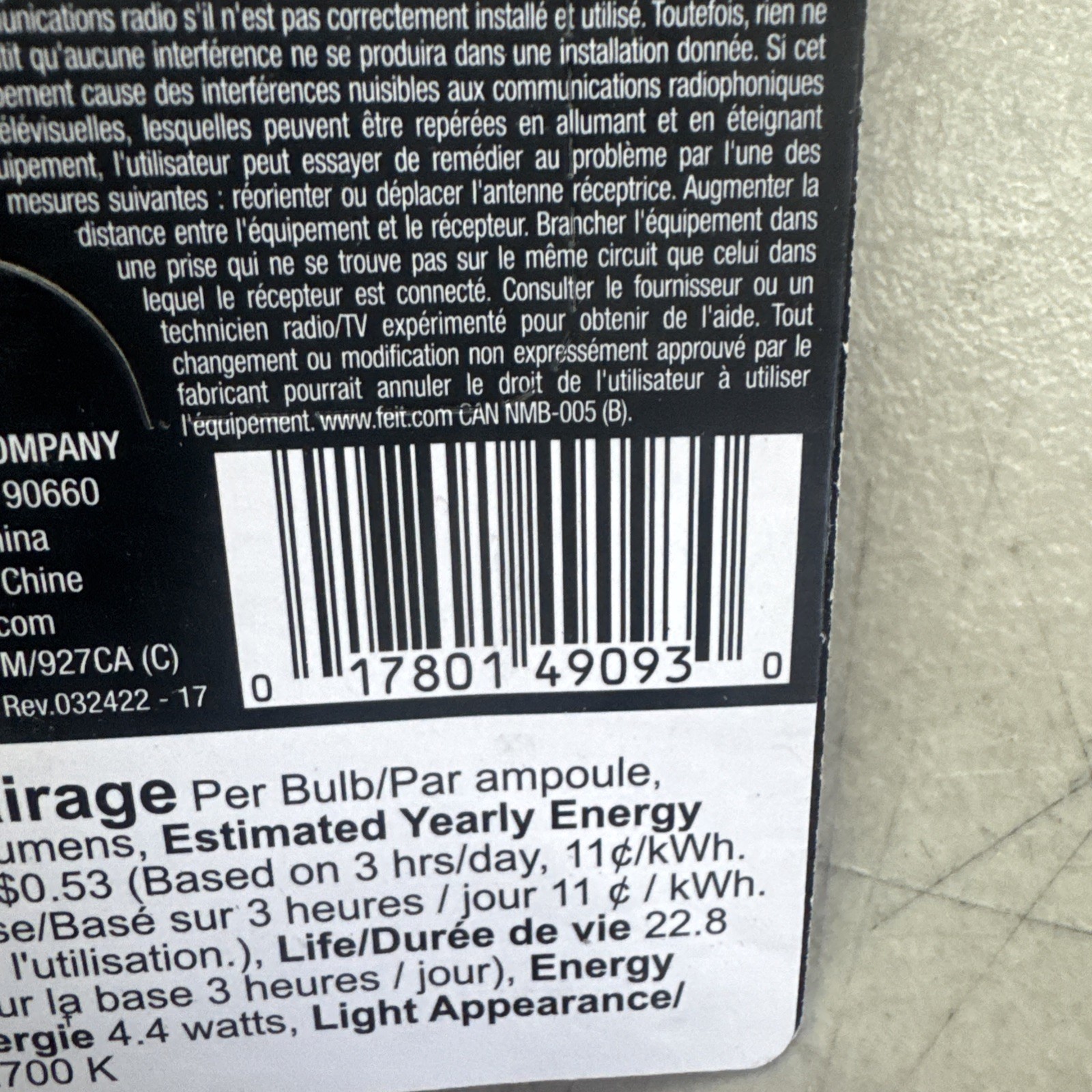 Feit Electric 40W Equivalent LED Light Bulb R16 Dimmable Flood Soft White 2 Pk