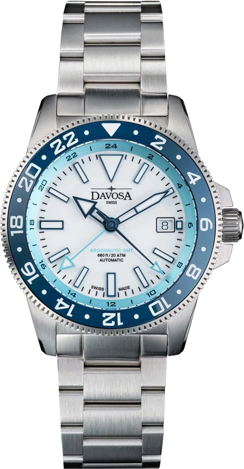 Davosa ARGONAUTIC 41 GMT 16154240 Herren Automatikuhr - Bild 1 von 1