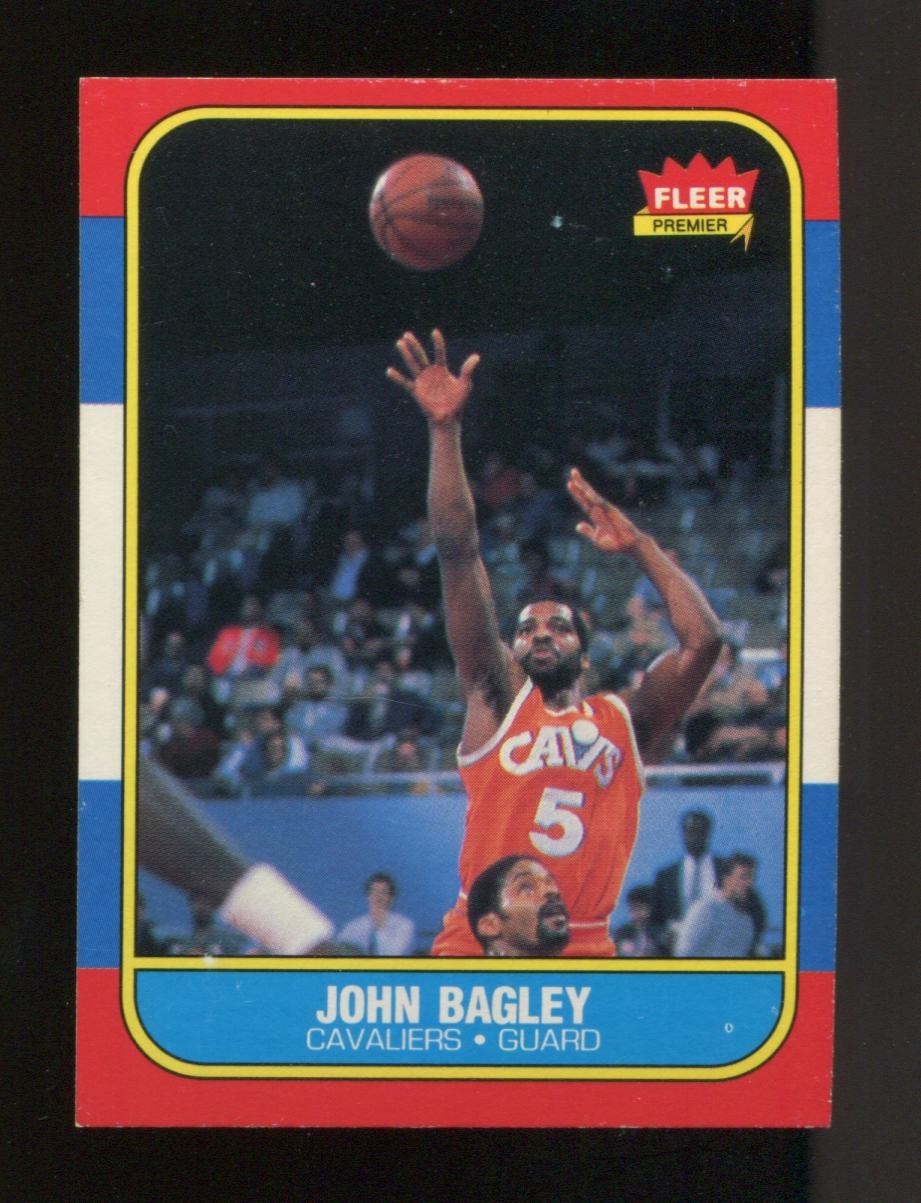 1986 Fleer #5 John Bagley Set Break