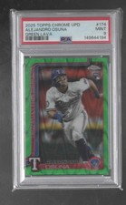 2025 Topps Chrome Update Green Lava Refractor #USC174 Alejandro Osuna R ID:67915