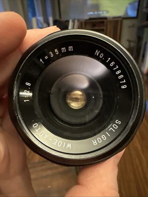 Soligor Wide-Auto 1:2.8 f=35mm (Mount?)