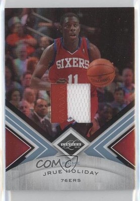 2010-11 Panini Limited Materials Prime 4/25 Jrue Holiday #14 p7i