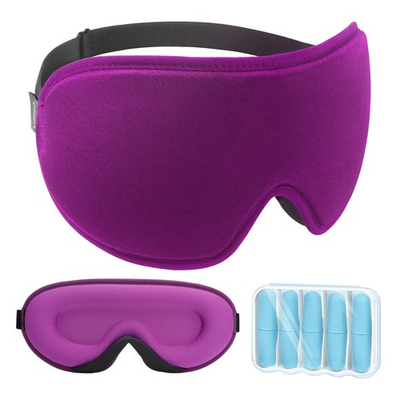 #ad 3D Sleep Mask for Side Sleepers Blackout Eye Mask with No Pressure on Eyes ... $19.17