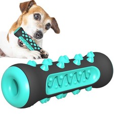 Dog Toothbrush Chew Toy Puppy Dog Teeth Cleaning Stick Natural Rubber Dental Tee