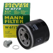 MANN Ölfilter + Schraube für OPEL AGILA B SUZUI ALTO 7 SPLASH SWIFT 4 1.0 1.2