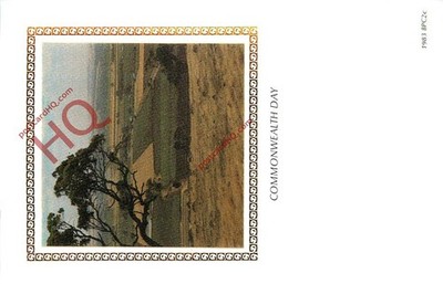 Ansichtskarte::Donald Hamilton Fraser Briefmarke Bpc2c ''Commonwealth Day''