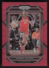 2023 Panini Prizm WNBA #97 Sydney Colson Ruby Wave