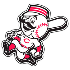 Cincinnati Reds Mascot Logo 5 Baseball Sticker Waterproof Vinyl Decal Die-Cut