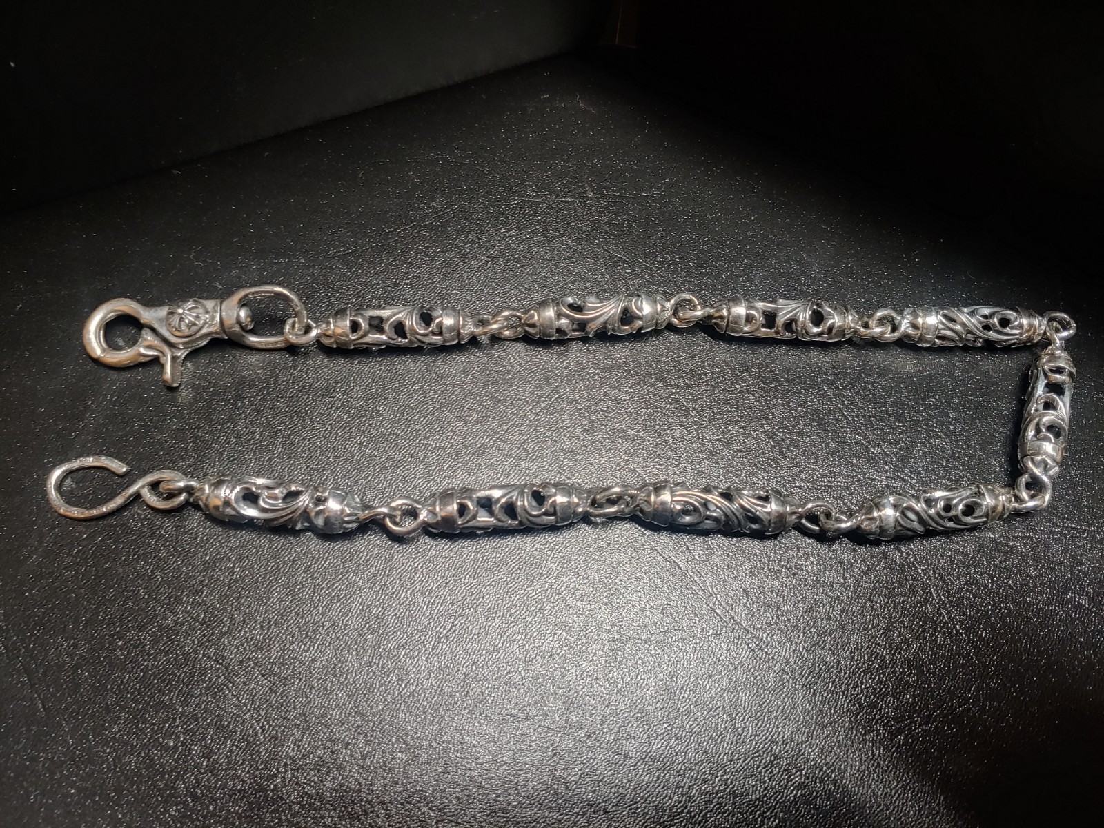 Chrome Hearts Rollers Walet Chain .925autentic Good Condition MI Colection Item thumbnail 16