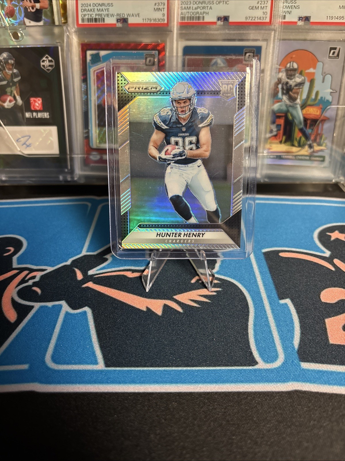 2016 Panini Prizm Silver HUNTER HENRY #262 Rookie RC - Chargers / Patriots