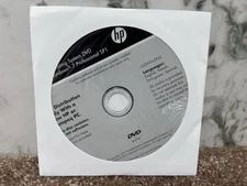 HP Operating System DVD Windows 7 Pro Sp1 64-bit No PRODUCT KEY System Recovery