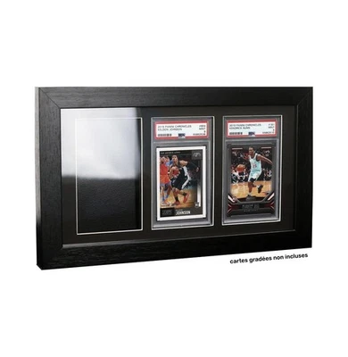 Cadre en bois Evoretro – 3 cartes gradées PSA - Photo 1/2