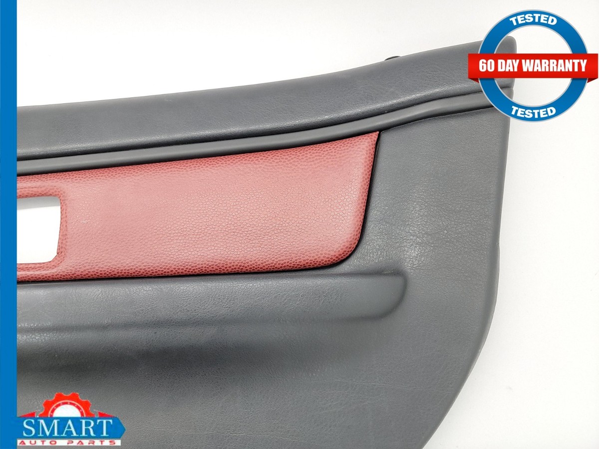 BMW Z3 Roadster Interior Door Panel Trim Red Set Left + Right 96