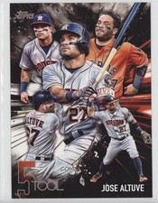 2017 Topps Five Tool Topps.com Online Exclusive 5x7 /49 Jose Altuve #5T-22 o7m